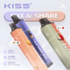 KIS 5 鎧斯5號6500口電子煙｜MIXSHARE雙味切換一次性設計